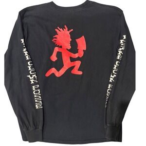 Insane Clown Posse ICP Long Sleeve Hatchetman Psychopathic M Sleeve Hits